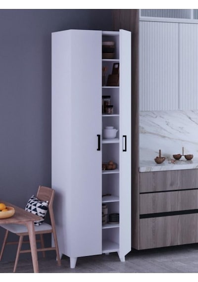 8 Raflı 2 Kapaklı 16r Çok Amaçlı Dolap Erzak Dolabı Banyo Dolabı Kiler Dolabı Beyaz Beyaz 8 Raflı 2 Kapaklı 16r Çok Amaçlı Dolap Erzak Dolabı Banyo Dolabı Kiler Dolabı Beyaz Beyaz