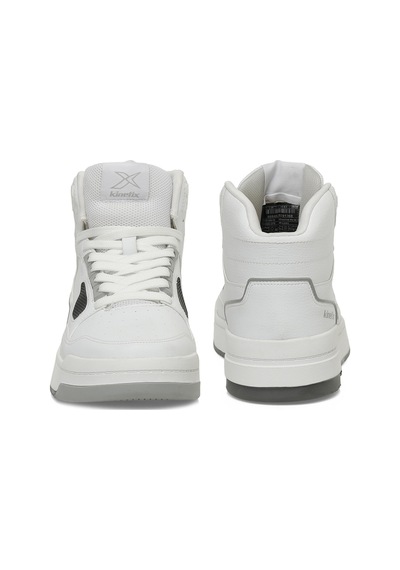 Kinetix Wıngton Pu Hı Beyaz Erkek High Sneaker Beyaz-grı