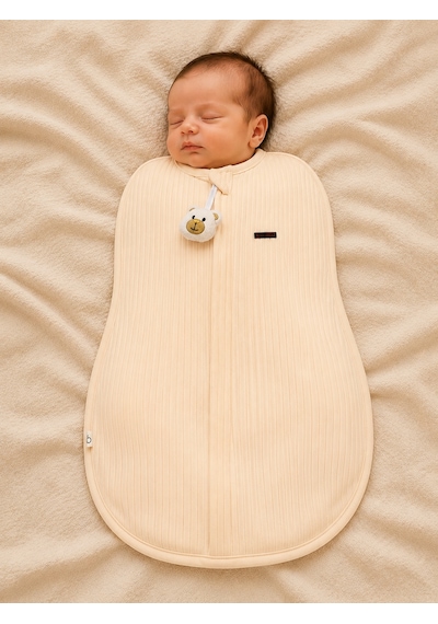 Babyhola 1.0 Tog 0-6 Ay Bebek Kundak Uyku Tulumu 2705 Açık Bej