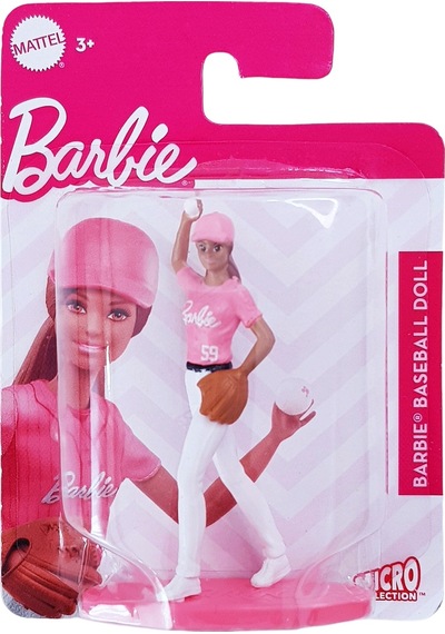 Mattel Micro Collection Barbie Karakter Lisanslı Figür Oyuncak Baseball Doll