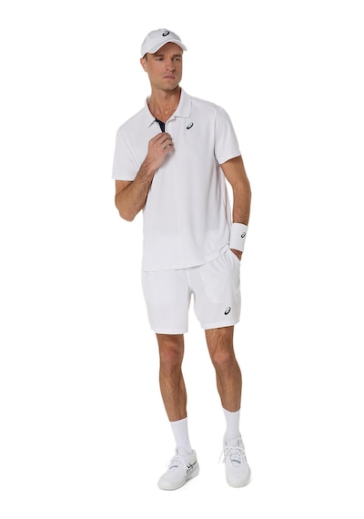Asics Court Polo Erkek White Traditional Kısa Kollu Tshirt 2041a340-100 Beyaz