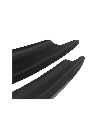 Her Araca Uyumlu Ithal Piano Black 4'lü Kanatlı Tampon Bıçağı Seti