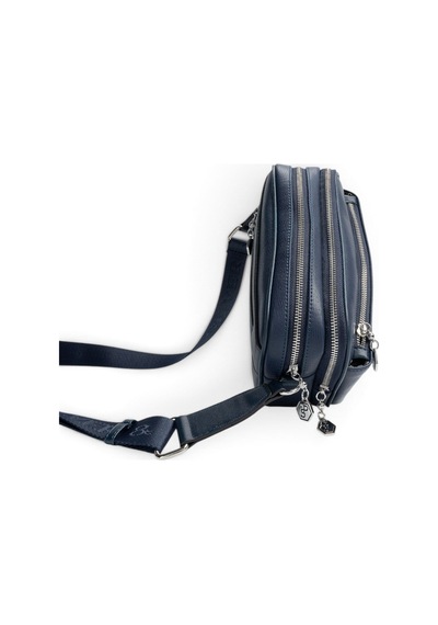 Silver & Polo Silver Polo Lacivert - Lacivert Düz Kadın Çapraz Çanta Sp1162