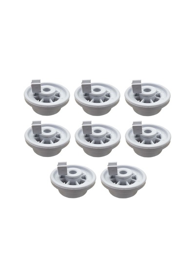 Hotpoint Ariston Uyumlu Bulaşık Makinesi Sepet Tekerleği Teker 8 Adet - 496135622