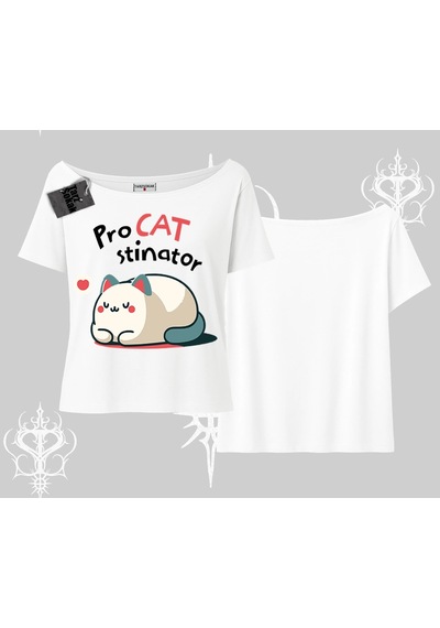 Startmore Startmore Paws Off Yazılı Kedi Baskılı Streetwear Oversize Tshirt Siyah