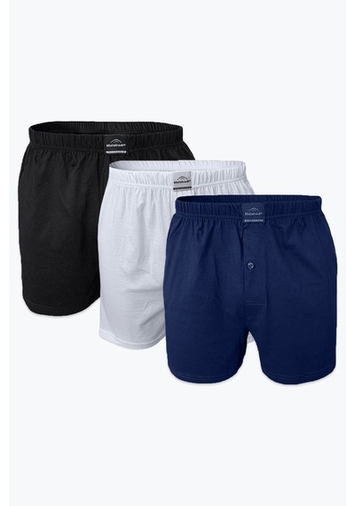 Malabadi Erkek Siyah Beyaz Lacivert 3 Lü Paket Geniş Kalıp Büyük Beden Boxer %100 Pamuk Battal Boy 3m024 Siyah-beyaz-lacivert Malabadi Erkek Siyah Beyaz Lacivert 3 Lü Paket Geniş Kalıp Büyük Beden Boxer %100 Pamuk Battal Boy 3m024 Siyah-beyaz-lacivert