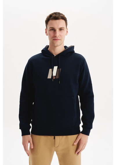 AR-MA Arma Erkek Kapüşonlu Sweatshirt Kanguru Cepli, 3 İplik Şardonlu, Regular Fit, %70 Pamuk %30 Polyester K30254628502 Lacivert AR-MA Arma Erkek Kapüşonlu Sweatshirt Kanguru Cepli, 3 İplik Şardonlu, Regular Fit, %70 Pamuk %30 Polyester K30254628502 Lacivert