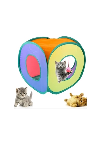 Dodes Oyuncak Toplu Kedi Oyun Tüneli