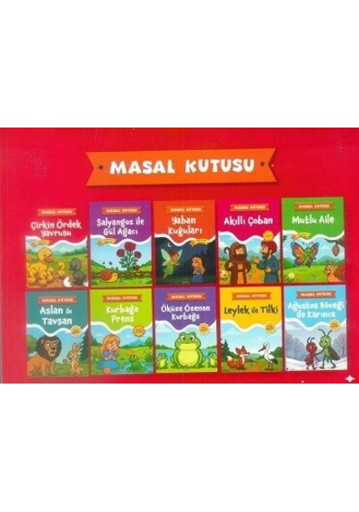 1. Sınıf Büyük Boy Masal Kutusu Hikaye 10 Kitap Daima Çocuk Yayınları