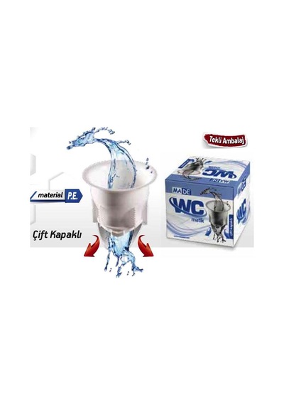 Made Wc Matik Çift Kapaklı
