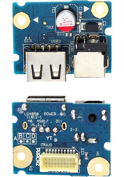 Lenovo Uyumlu Ideapad G585 20157 Notebook Usb Dc Power Jack 55