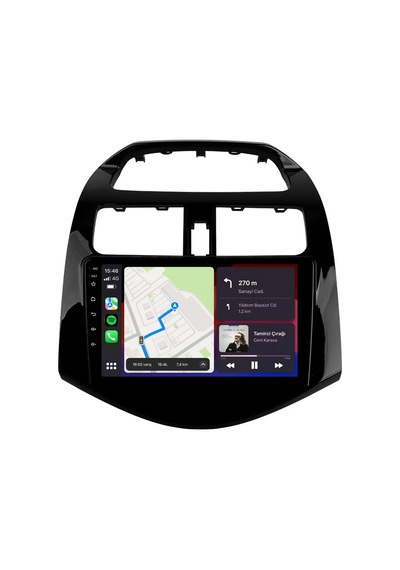 Chevrolet Spark 2010-2013 Android Multimedya Carplay Android Auto Navigasyon 8gb Ram 128gb 9"
