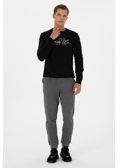 U.s. Polo Assn. Erkek Antrasit Melanj Eşofman Altı 50313765-vr081 Antrasit Melanj