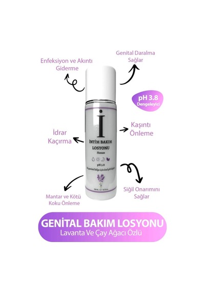 Intim Genital Bölge Akıntı , Yanma Ve Koku Gidermeye Yardımcı Losyon 150 Ml