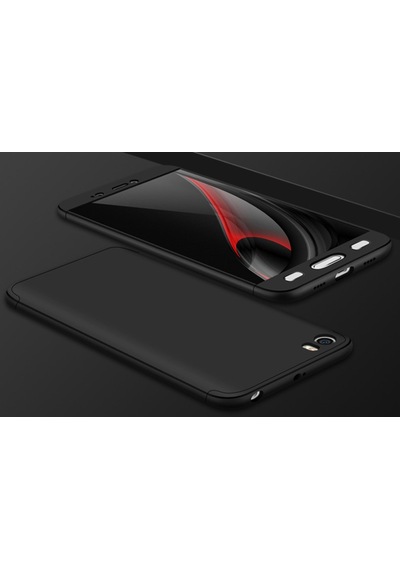 Xiaomi Mi 5S Kilif Zore Kamera Korumali 360 Tam Koruma Ays 235327887 - Renk Seçimi / Kirmizi+Siyah