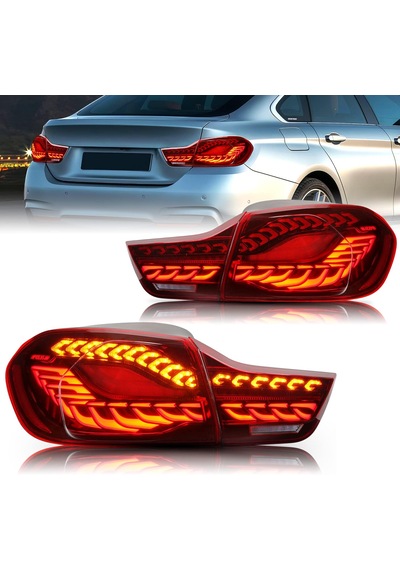 Bmw F36 2014-2020 Kırmızı Drogon Gts Ledli Arka Stop Lambası