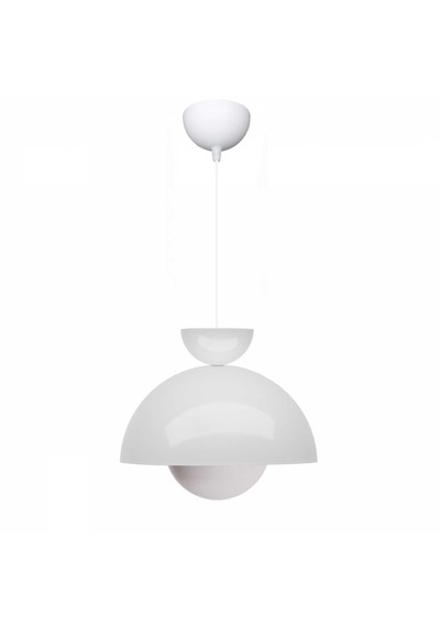 Homing Nuuq Camlı Metal Sarkıt 241340 Beyaz