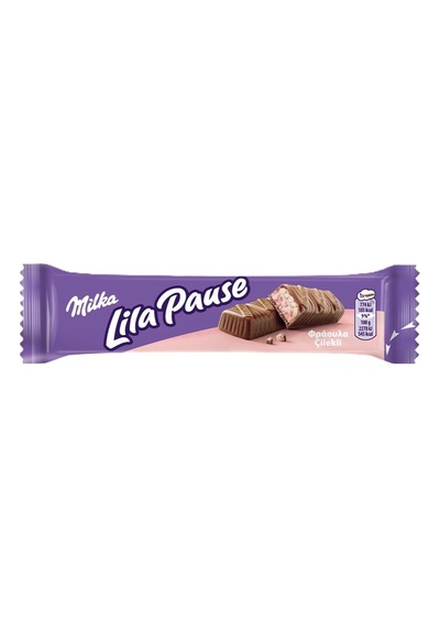 Milka Lila Pause Çilekli 34 G - 8 Adet Tarı