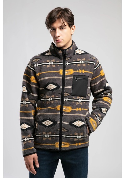 Lee Cooper Erkek Sweat 261 Lcm 241061 7138 Gri Desenli Gri Desenli