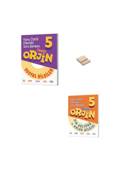 5. Sınıf Orjin Sosyal Bilgiler Ve Din Kültürü Konu Özetli Etkinlikli Soru Bankası