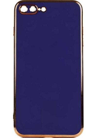 Apple Uyumlu iPhone 7 Plus Kılıf Zore Bark Kapak Lacivert