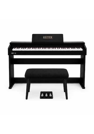 Reiter Md33 Tabure Dahil Kapanır Kapak 88 Keys