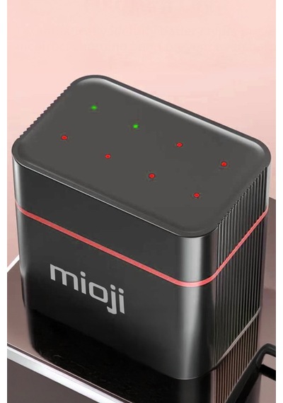 Mioji BT12 AA ve AAA 1.5V Pil Şarj Cihazı Siyah
