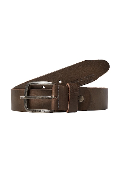 Jack & Jones Erkek Kemer Paul Ather Belt Noos-31854 Kahverengi
