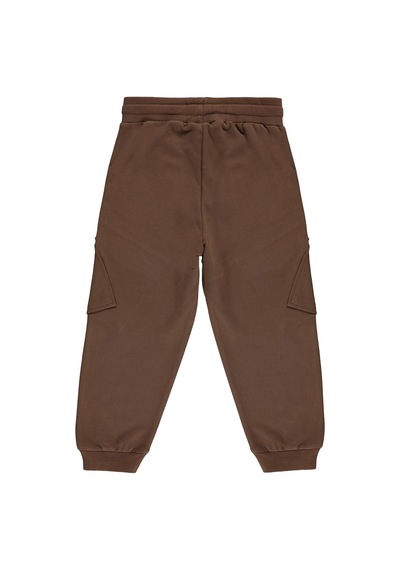 Civil Boys Basic Kargo Cepli 6-9 Yaş Eşofman Altı - Kahverengi Koyu Kahve