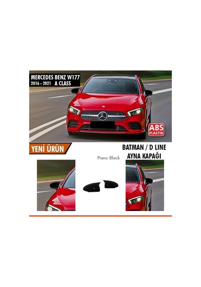 Mercedes A Serisi W177 (2018 - 2022) Batman Yarasa Ayna Kapağı (pia