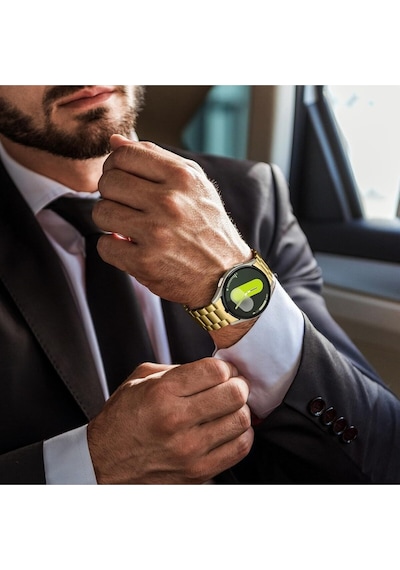 Galaxy Watch 6/5/4 Fe Uyumlu Paslanmaz Çelik Metal Kordon