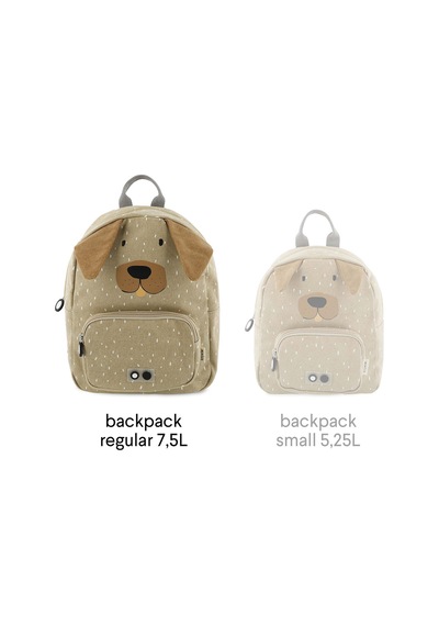 Trıxıe Trixie Backpack - Mr.dog Unisex Çocuk Bej Sırt Çantası 25700 Vizon
