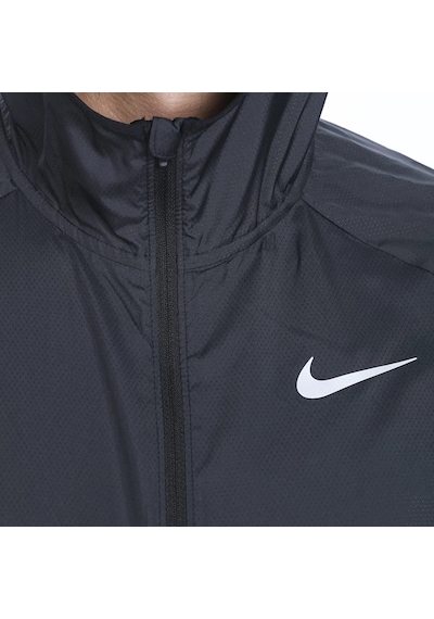 Nike Essential Erkek Siyah Kapüşonlu Yağmurluk Bv4870-010 Siyah
