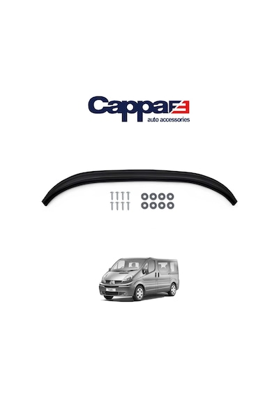 Cappafe Renault Trafic Ön Tampon Lip Eki Karlık Abs Piano Blac N11.11187