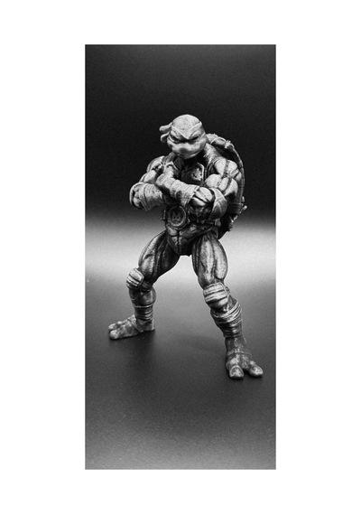 Ninja Turtles Michelangelo Figür Ninja Kaplumbağalar Michelangelo Figür 15 Cm