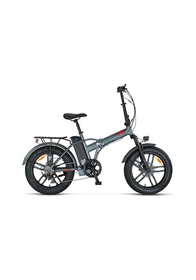 Mosso Ignera-rr Elektrikli Katlanır Bisiklet 420h Hd 20 Jant 7 Vites Mat Antrasit Kırmızı Çok Renkli