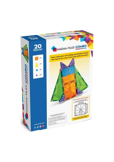 Magna-tiles Combo + Micromags - 20 Parça