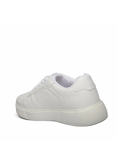 Volis M-26549 Beyaz Bağcıklı Memory Foam Taban Günlük Erkek Sneaker Ayakkabı
