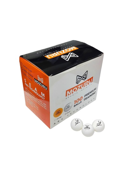 Avessa Mozuru Mzr100-wht Ittf Onaylı Beyaz Pinpon Topu 100lü