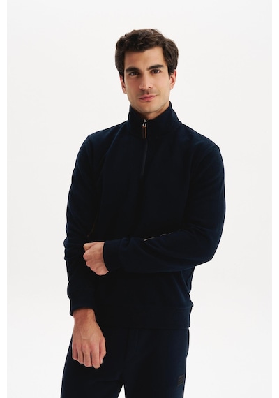 AR-MA Arma Erkek Pamuk Polyester Karışımlı Selanik Kumaş Yarım Fermuar Dik Yaka Sweatshirt Kazak K30404698002 Lacivert AR-MA Arma Erkek Pamuk Polyester Karışımlı Selanik Kumaş Yarım Fermuar Dik Yaka Sweatshirt Kazak K30404698002 Lacivert