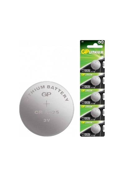 Gp Cr2025 3V Lityum Para Pil 5'Li Blister