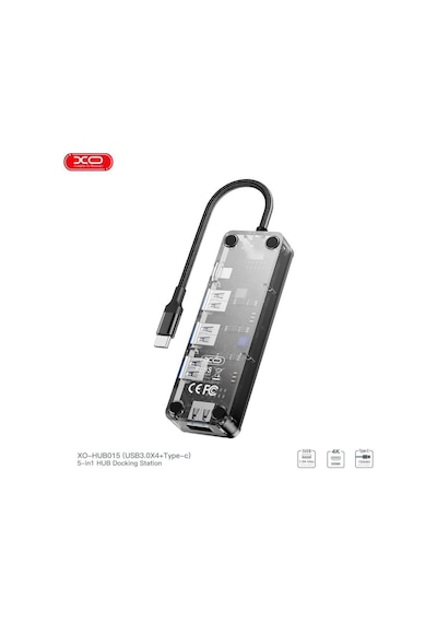 Type-c 4 Portlu Usb 3.0 Yüksek Hızlı Veri Aktarıcı Çoklayıcı Hub