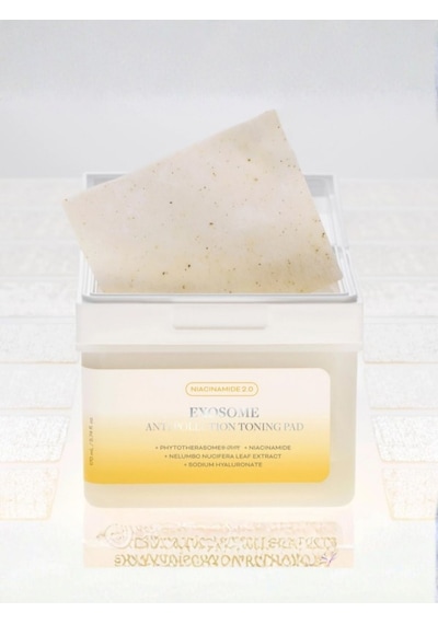 Apothe Exosome Pollution Toning Pad Hassas Ciltler İçin Aydınlatıcı Ve Koruyucu Tonik Pedler 17