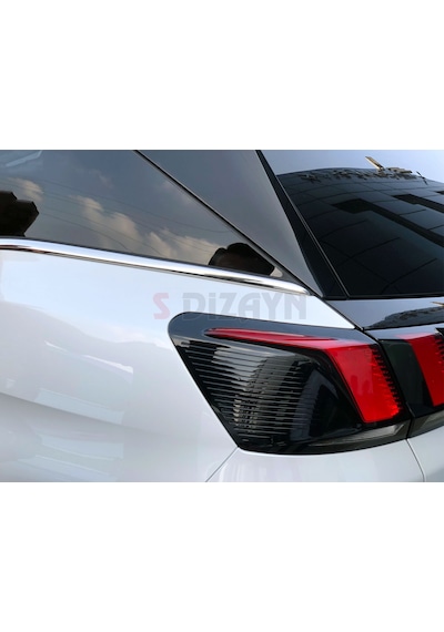 S-Dizayn Peugeot 3008 Krom Cam Çıtası 8 Prç. 2016 Üzeri
