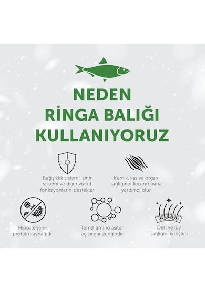 Nature's Protection Superior Care Beyaz Tüylü Kediler İçin Tahılsız Ringa Balıklı Kedi Sı 1,5 Kg