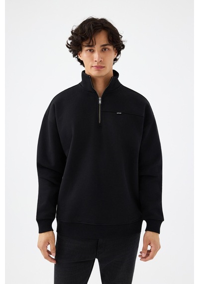 Loft Lf2037226 Erkek Sweatshirt Siyah