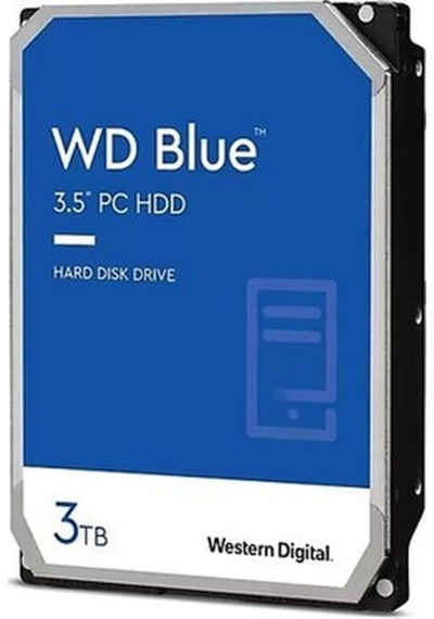 Wd 3 Tb Wd 3.5 Blue Sata3 5400rpm 64mb Wd30ezaz