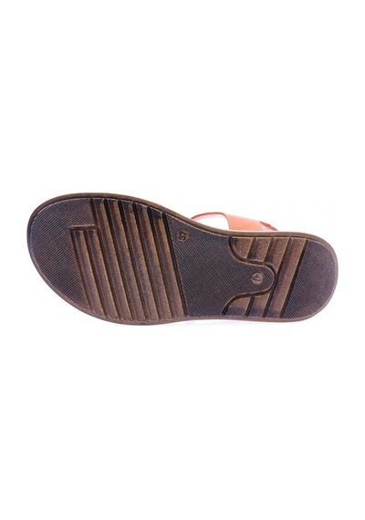 Dgn 017-23y Kadin Sirali Bantli Cirtli Sandalet 017-2132-R6448 Orange