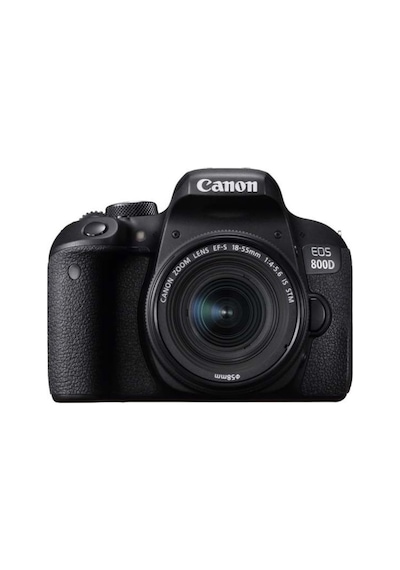 Canon EOS 800D + EF-S 18-55 MM F/4-5.6 IS STM DSLR Fotoğraf Makinesi (İthalatçı Garantili)