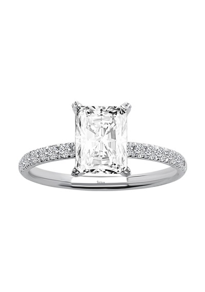 Sirius Pırlanta Ve Beyaz Topaz Venüs Jasmine Yüzük 0847r0072